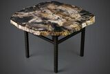 Awe-Inspiring, Oregon Petrified Wood (White Pine) Table #227319-4